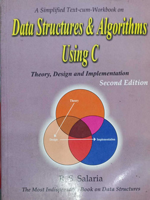 Data Structures And Algorithms Using C(Paperback, RS Salaria)
