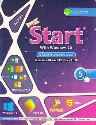 Let's Start With Windows 10 For CBSE Class - 5(Paperback, Geetanjali Sehgal)