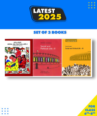 Ncert Textbook For Class 6TH TO 8TH ( Political Science) Combo Set OF 3 (Paperback, NCERT)(Paperback, NCERT)