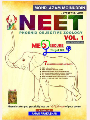 Original Phoenix Objective Zoology Volume-1 For NEET, Class XI (Based On NCERT) Lastest Edition(Paperback, MOHD.AZAM MOINUDDIN)