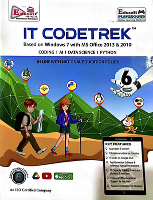 Edusoft It Codetrek Class 6(Paperback, GAGAN AGARWAL)