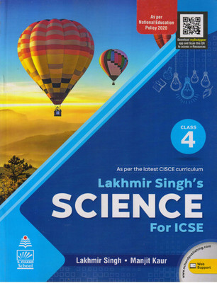 Lakhmir Singh's Science For ICSE Class - 4(Paperback, LAKHMIR SINGH, MANJIT KAUR)