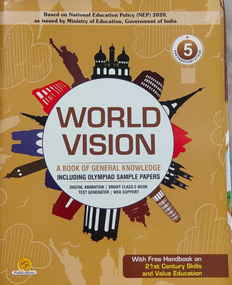 World Vision A Book Of General Knowledge Class 5(Paperback, Parvesh Gupta)