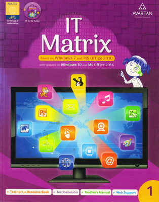 Avartan It Matrix Class - 1
( Based On Window 7 And Ms Office 2010 )(Paperback, IT TEAMS)