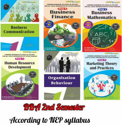 BBA- 2 Semester ( 6 IN 1) NEP2020 Common Minimum Syllabus (Organisational Behaviour, Business Finance, Human Resource Development, Business Mathematics, Marketing Theory And Practices, Advertising Management)(Paperback, EXPERIENCED FACULTIES) BBA- 2 Semester ( 6 IN 1) NEP2020 Common Minimum Syllabus (Organisational Behaviour, Business Finance, Human Resource Development, Business Mathematics, Marketing Theory And Practices, Advertising Management)(Paperback, EXPERIENCED FACULTIES)
