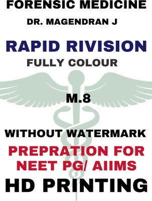 RENSIC Medicine M.8 Notes | Full Colour Printed | Spiral Binding | Latest Updated Edition 2025 | MBBS, NEET-PG, INI-CET, FMGE & Medical Exam Preparation Study Notes(Spiral Bound, Dr. Magendran J)