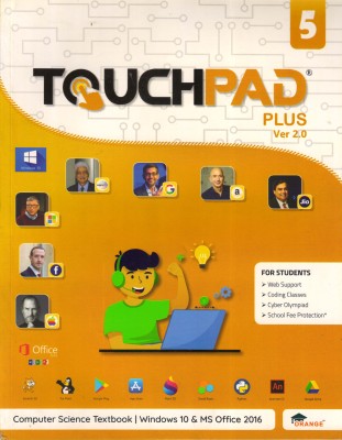 Touchpad Plus Ver 2.0 Class - 5 Computer Science Textbook (Windows 10 And Ms Office 2016)(Paperback, RACHNA ROHATGI)