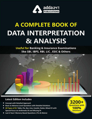 A Complete Book Of Data Interpretation And Analysis(Paperback, Adda247 Publications)