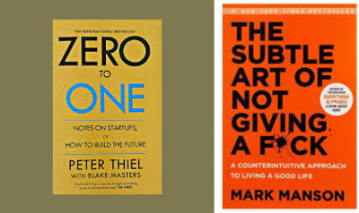 Combo Of 2 ( The Subtle Art Of Not Giving A F*Ck + Zero To One)(Paperback, Peter Thiel, Mark Manson)