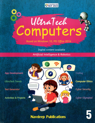 Ultra Tech Computers, Class-5, Navdeep Publications(Paperback, DR. ZEBA AYAZ)