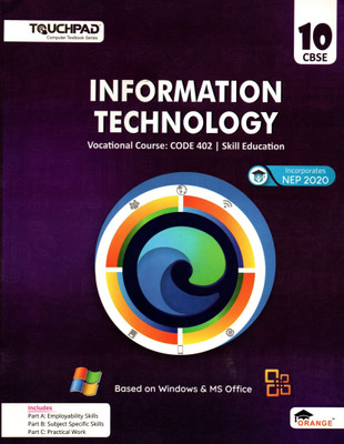 Touchpad, Information Tehnology Vocational Course: Code 402 Skill Education Cbse - 10(Paperback, Dr. SANJAY JAIN)