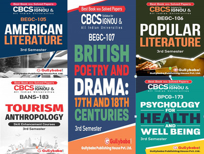 BEGC-105 American Literature BEGC-106 Popular Literature BEGC-107 British Poetry And Drama: 17th And 18th Centuries BANS-183 Tourism Anthropology BPCG-173 Psychology For Health And Well Being(Paperback, GPH Expert) BEGC-105 American Literature BEGC-106 Popular Literature BEGC-107 British Poetry And Drama: 17th And 18th Centuries BANS-183 Tourism Anthropology BPCG-173 Psychology For Health And Well Being(Paperback, GPH Expert)