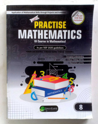 Icse Let's Practise Mathematics Class-8(Paperback, DR. RAJESH KUMAR THAKUR)