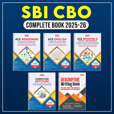 SBI CBO 2023-24 Complete 5 Books Kit(Paperback, Adda247 Publications)