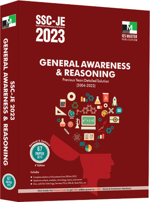 Ssc-Je 2023 General Awareness And Reasoning Previous Years Detailed Solution(BOOK, IES MASTER)