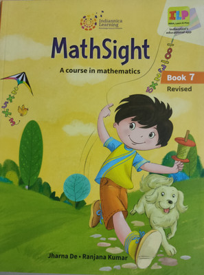 MathSight A Course In Mathematics (REVISED) Book 7(Paperback, Jharna De, Ranjana Kumar)