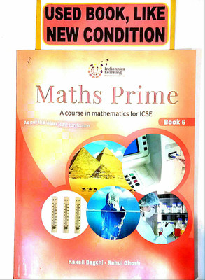 ICSE MATHS PRIME Class-6 (Old Book)(Paperback, Kakali Bagchi, Rahul Ghosh)