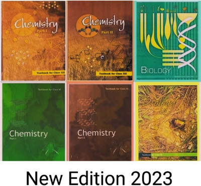 NCERT Textbooks For Class 11 And 12 Chemistry Part 1 And Part 2 And Biology 11 And 12(Paperback, Team Ncert)