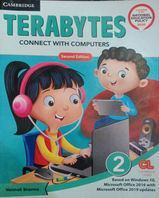 Terabytes Connect With Computers Second Edition Class 2(Pepper back, Vaishali sharma)