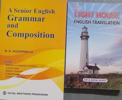 A Senior English Grammar And Composition & ABD's Light House English Translation Combo Set Of 2 Books(Paperback, N.K. Aggarwala & Ashok Gupta)