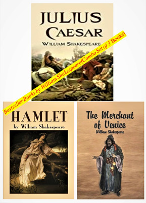 Julius Caesar, Hamlet & The Merchant Of Venice (Combo Set Of 3 Bestseller Books)(Hardcover, William Shakespeare)