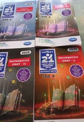 X (10th ) Apekshit 21 (Math-Science) English/semi English Medium 2025(Paperback, Navneet p)