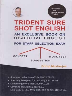 Trident Sure Shot English-2023, An Exclusive Book On Objective English(Paperback, SRIRUP MUKHERJEE)