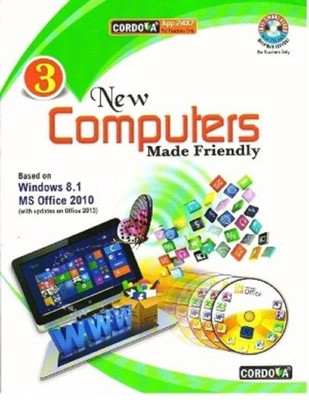 Cordova New Computers Made Friendly Class-3(perfect paperback, KARTIKEY KUMAR)