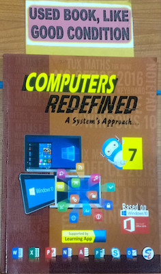 Computers Redefined A System's Approach Class-7(Old Book)(Paperback, MADHURIMA ROY CHOUDHURY)
