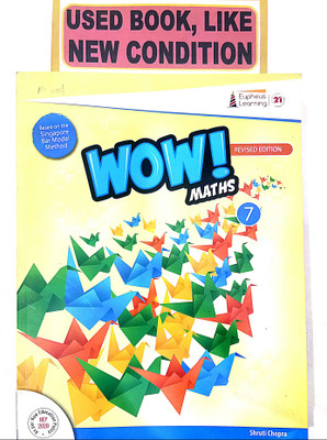 WOW MATHS Class-7 (Old Book)(Paperback, Shruti Chopra)