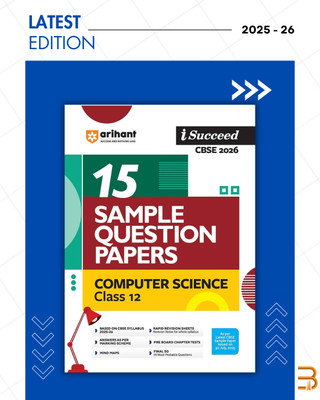 CBSE Sample Question Papers Class 12 Computer Science Exam 2026(Paperback, Ram Tiwari (Author), Abhishek Sharma (Author))