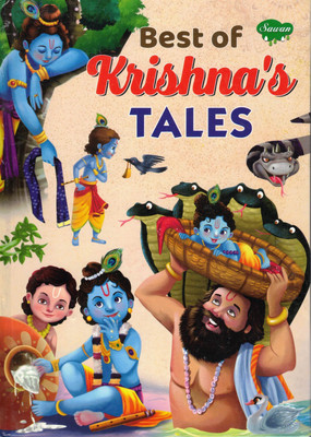 Best Of Krishna’s Tales | Divine Childhood Stories Of Lord Krishna | Sawan(Hardcover, Generic)
