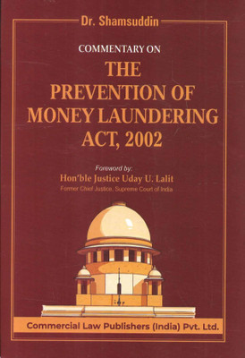 Commercial's Commentary The Prevention Of Money Laundering Act, 2002 - Edition 2025(HaedCover, Dr. Shamsuddin)