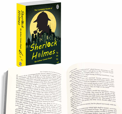 The Complete Novel Of Sherlock Holmes (Paperback) : Inspirational Detective Masterpiece, All-Time Popular Mystery Guide, Legendary Fiction Classic, Must-Read English Novel(Paperback, Sir Arthur Conan Doyle)