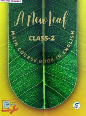 A New Leaf Main Course Book In English Class 2(Pepper back, Pooja johar)