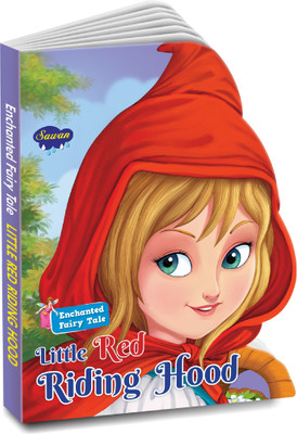 Enchanted Fairy Tale Little Red Riding Hood Board Book Large Size (Die Cut Shape Book)(Hardcover, Manoj Publications Editorial Board)