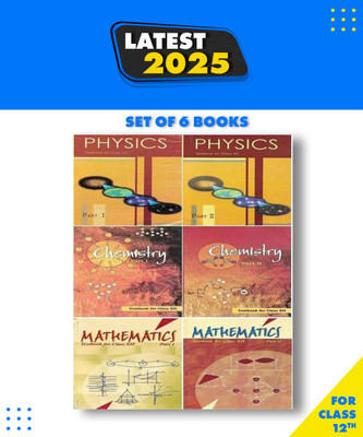 NCERT Textbooks Class 12th Physics Part 1&2 Chemistry Part 1&2 And Mathematics Combo 2019 Set Of 6 Book Paperback – 1 January 2019(Paperback, ncert)