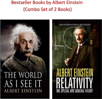 Albert Einstein Books: The World As I See It & Relativity: The Special And General Theory (Combo Set Of 2 Books)(Hardcover, Albert Einstein)