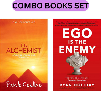 The Alchemist & Ego Is The Enemy For Self Help (Combo Book Set)(Paperback, Paulo Coelho + Ryan Holiday)