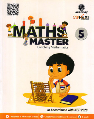 MATHS MASTER Enriching Mathematics - 5 (PW ACADEMY)(Paperback, PHYSICS WALLAH)