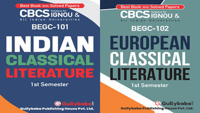 BEGC-101 Indian Classical Literature BEGC-102 European Classical Literature(Paperback, GPH Expert)