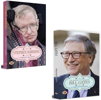 Stephen Hawking + Bill Gates Biography Books| Motivational | Discipline | Biography Books | Self Help| Businessmen (Set Of 2 Books)(Paperback, Mahesh Dutt Sharma, Prashant Gupta)