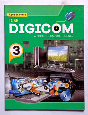 Icse Digicom A Book Of Computer Science Class- 3 (Old Like New Book)(Paperback, Ashish Kumar)