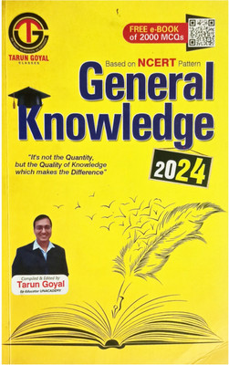 General Knowledge NCERT Pattern With Objective General English FOR ALL Competitions 2024 - Paperback , Tarun Goyal Gk(Paperback, tarun goyal)