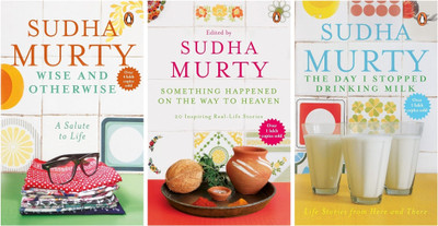 Wise & Otherwise + Something Happened On The Way To Heaven + The Day I Stopped Drinking Milk - Combo Of 3 Books Set(Paperback, Sudha Murty) Wise & Otherwise + Something Happened On The Way To Heaven + The Day I Stopped Drinking Milk - Combo Of 3 Books Set(Paperback, Sudha Murty)