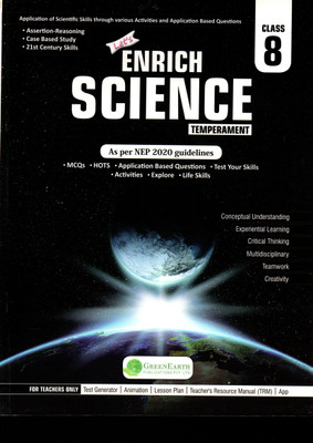 Let's Enrich Science Temperament Class - 8(Paperback, SHAKUNTALA DATTA)