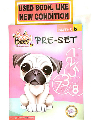 BUSY BEES PRE-SET MATHS Workbook Class-6 (Old Book)(Paperback, Editorial)