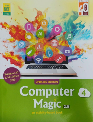 Computer Magic An Activity Based Book Class 4(Pepper back, Komal arora)