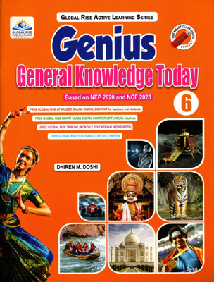 Genius General Knowledge Today For Cbse Class - 6(Paperback, DHIREN M. DOSHI)