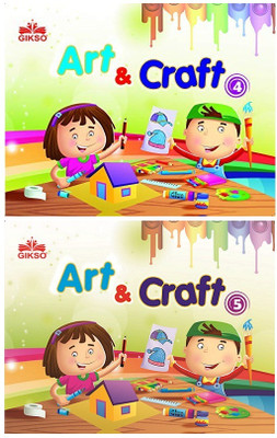 GIKSO Combo Of Art And Craft 4 And 5(Paperback, GIKSO)